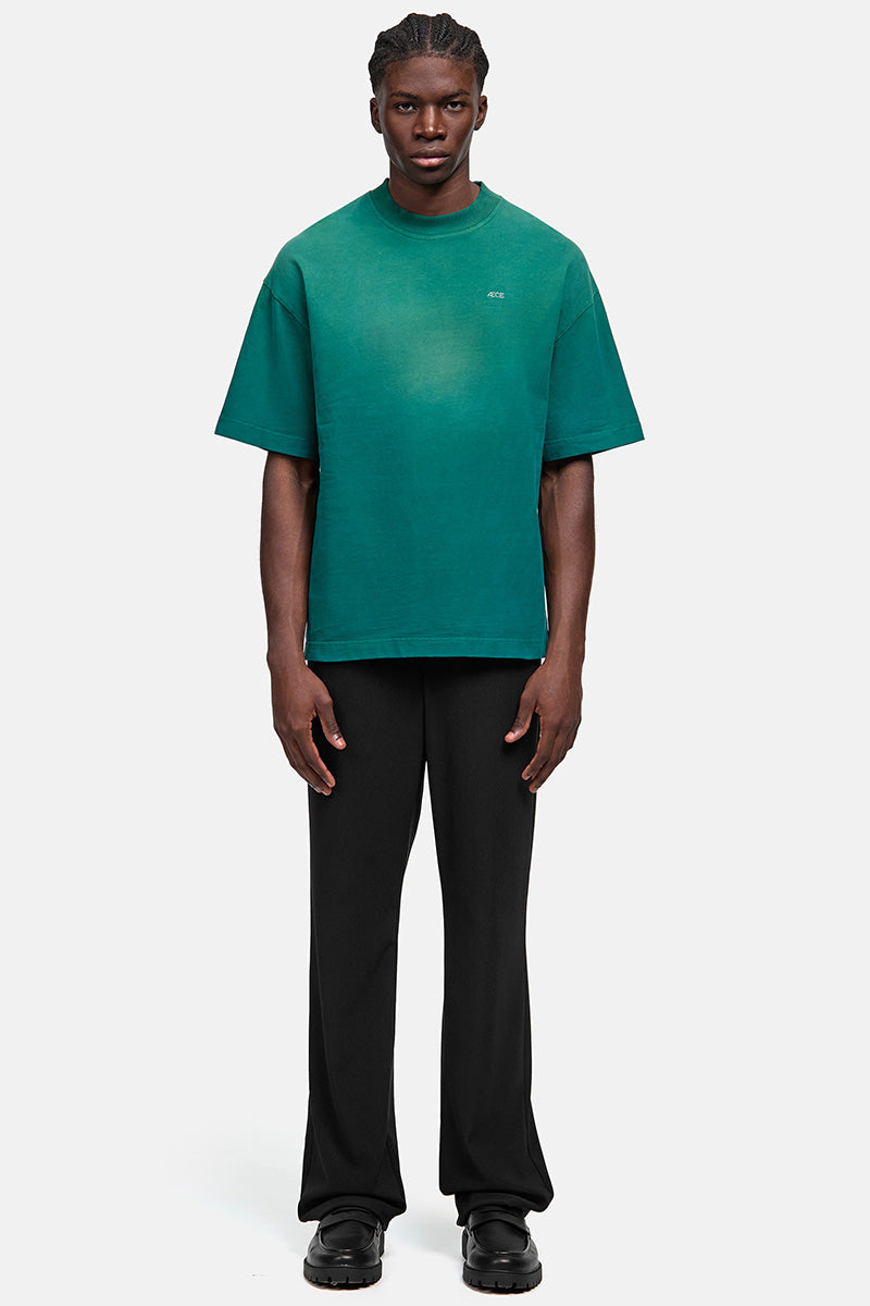 Heavy Basic Tee Sunfade Green
