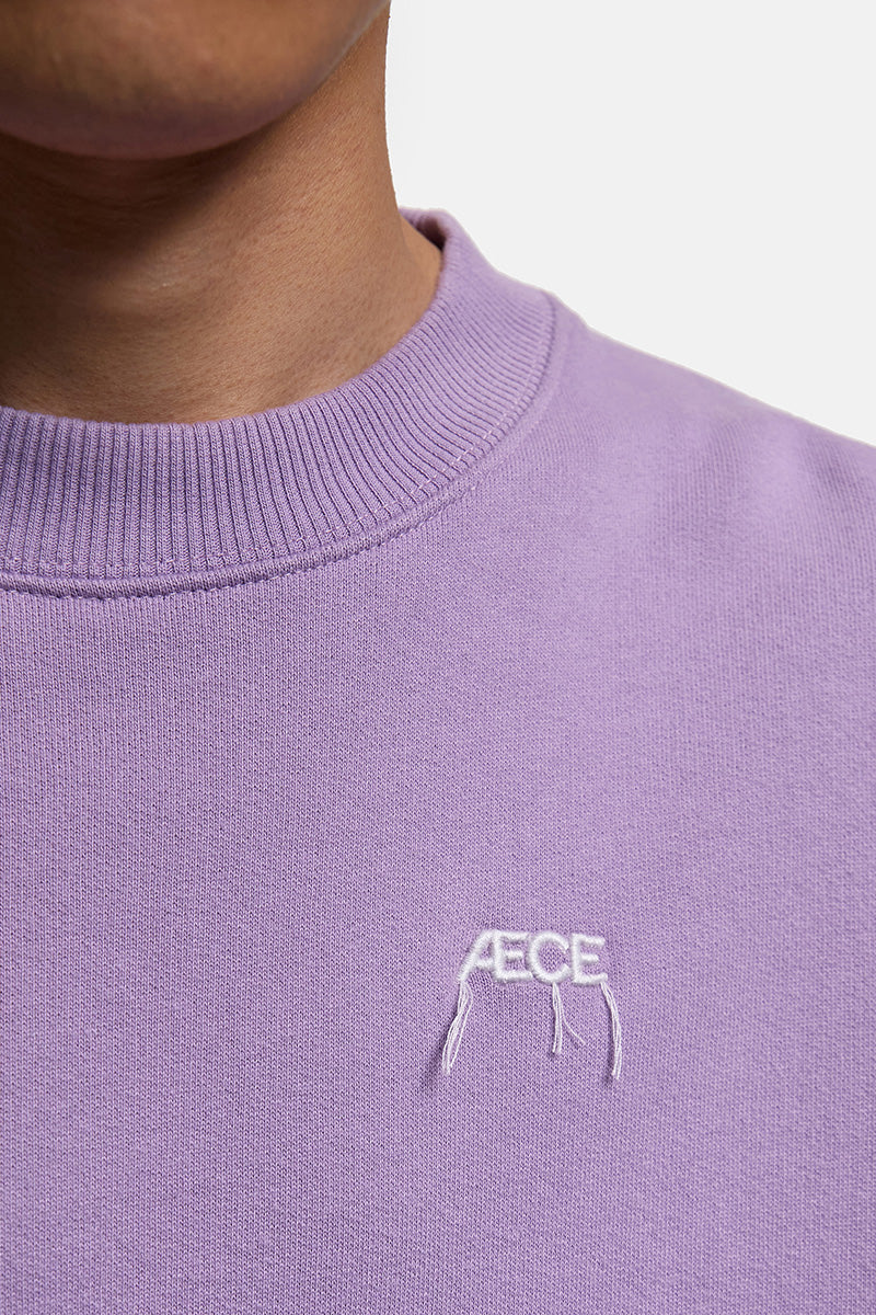 Logo Sweater Lavender