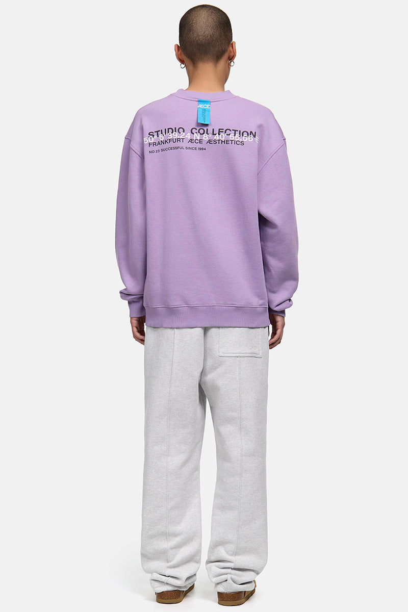 Logo Sweater Lavender