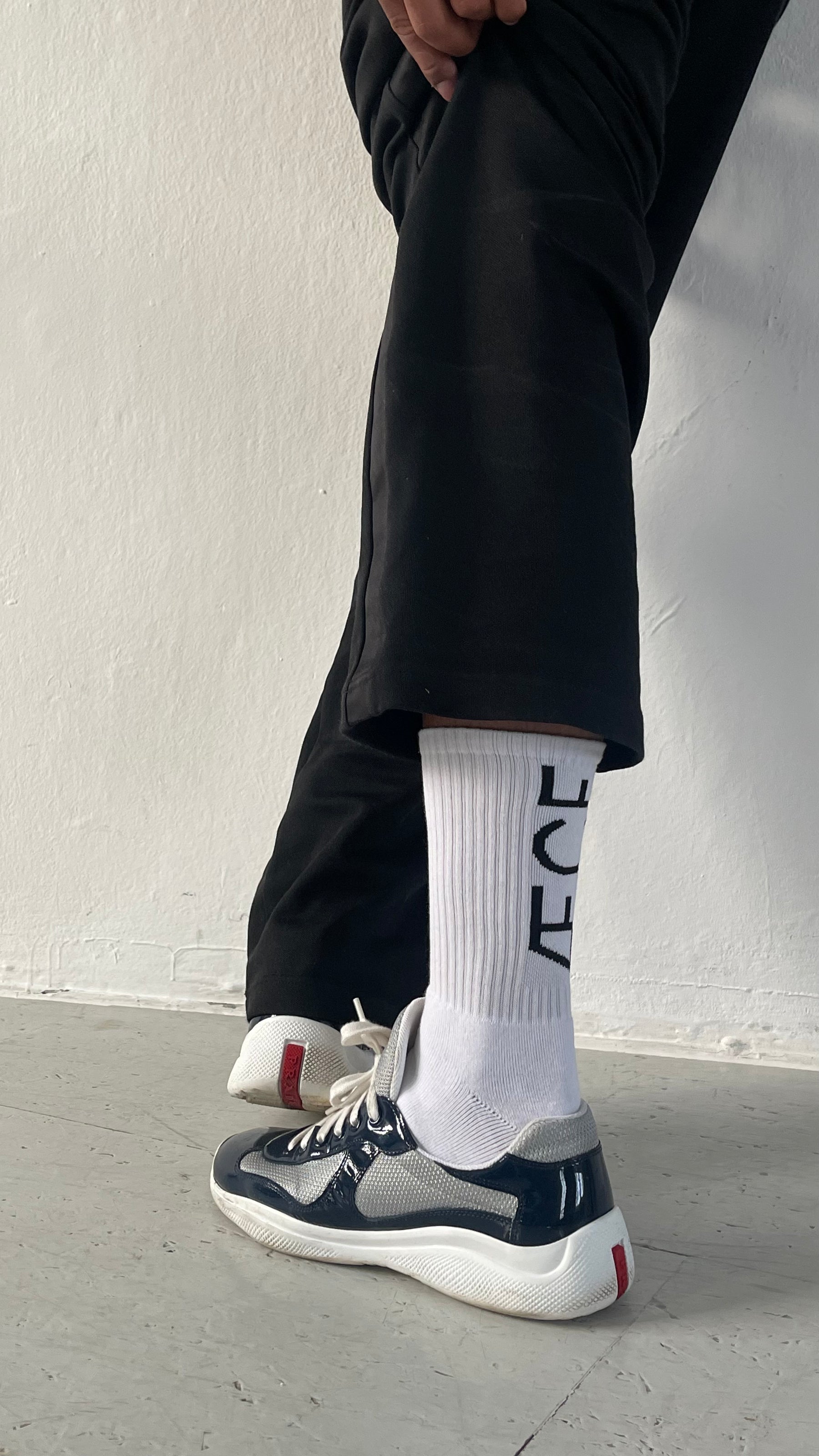Signature Socks White (Double Pack)