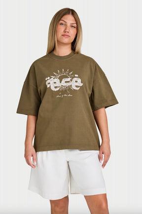 SONS OF THE SUN T SHIRT OLIVE GREEN