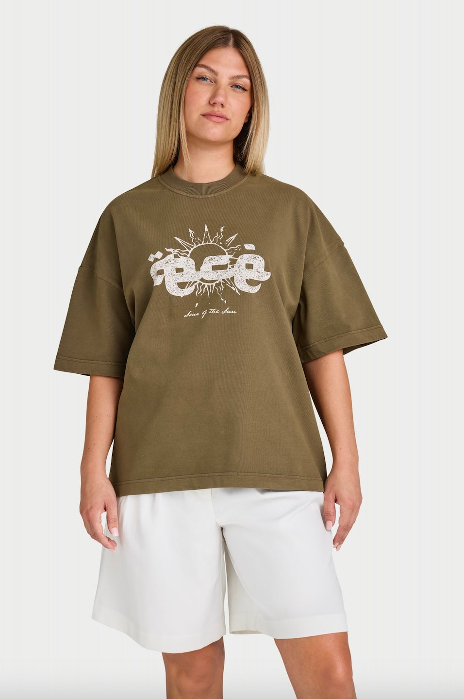 SONS OF THE SUN T SHIRT OLIVE GREEN
