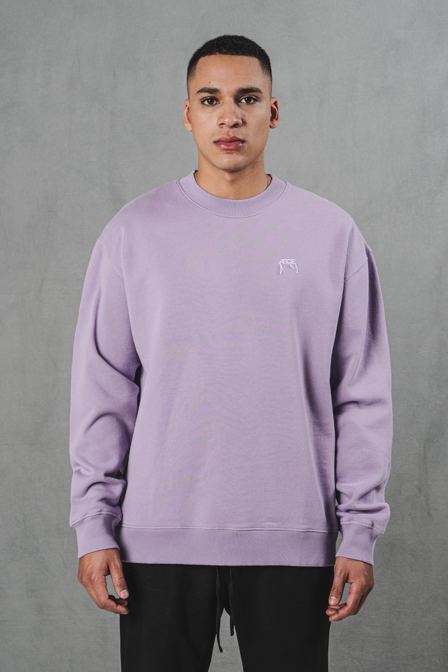 Logo Sweater Lavender