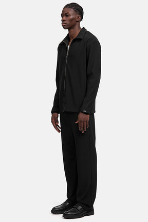 Zip Longsleeve Black