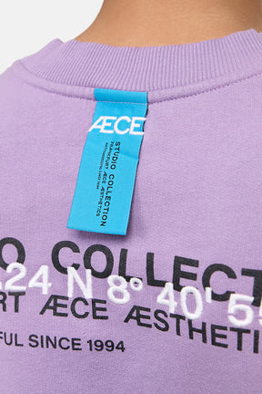 Logo Sweater Lavender